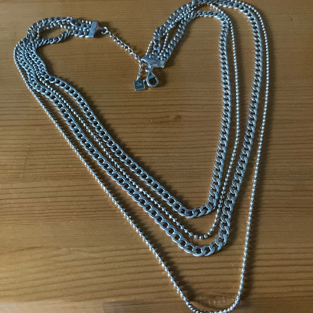 Silpada High Authority Sterling Silver Layered Necklace